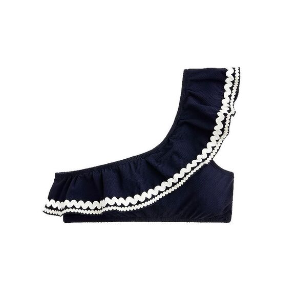 ✨One-shoulder bikini top with rickrack✨ - Picture 4 of 9